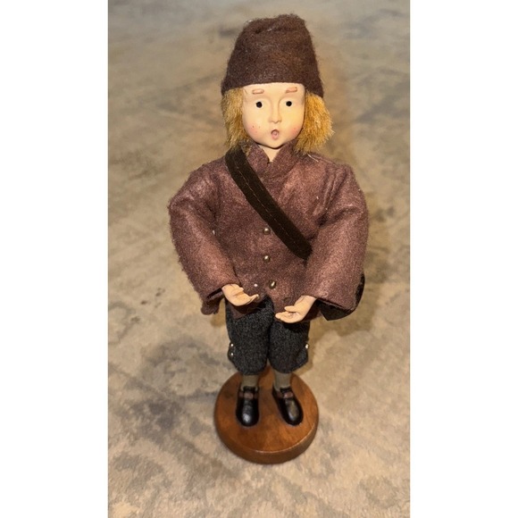 The Unbranded Brand Other - Vintage‎ Caroler School Boy Decorative Figure Figurine